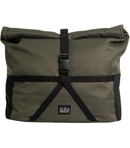 バッグ BROMPTON Barbour Tarras Bag olive Barbour x Brompton Tarras | Brompton Bicycle USA